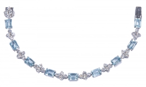 Aquamarine Set 4 Bracelet (Exclusive to Precious)
